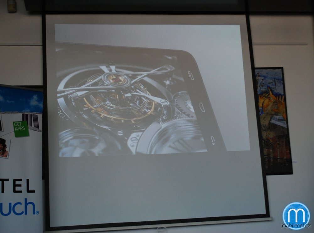 Tisková konference Alacatel