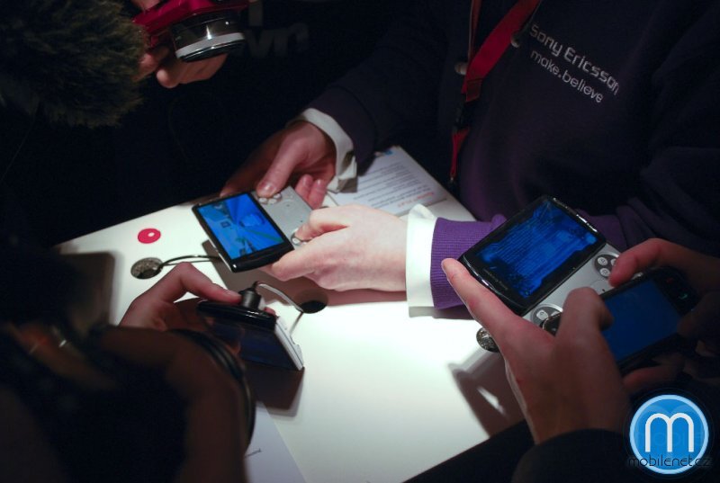 Tisková konference Sony Ericsson