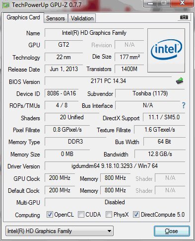 Toshiba Portégé Z30