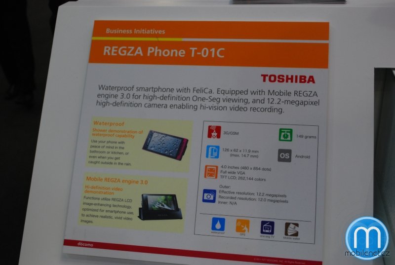Toshiba REGZA T-01C