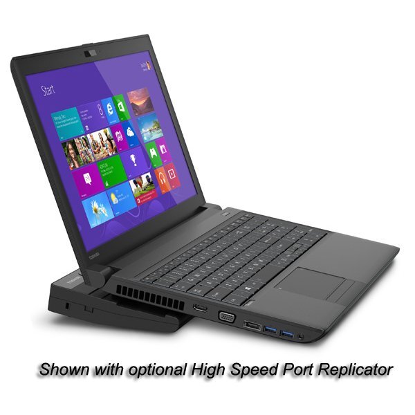 Toshiba Tecra A50 - v dokovací stanici