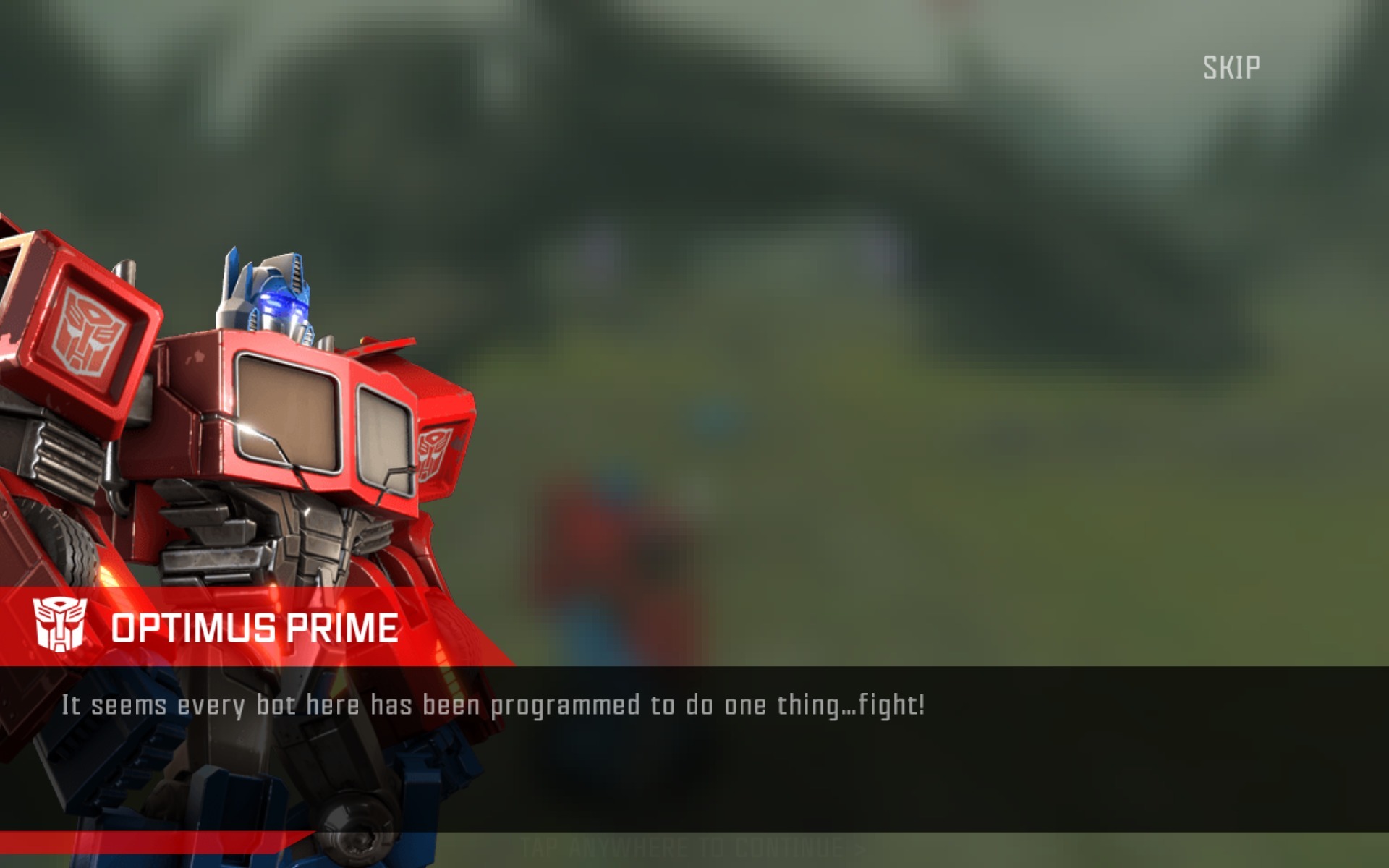 TRANSFORMERS: Forged to Fight