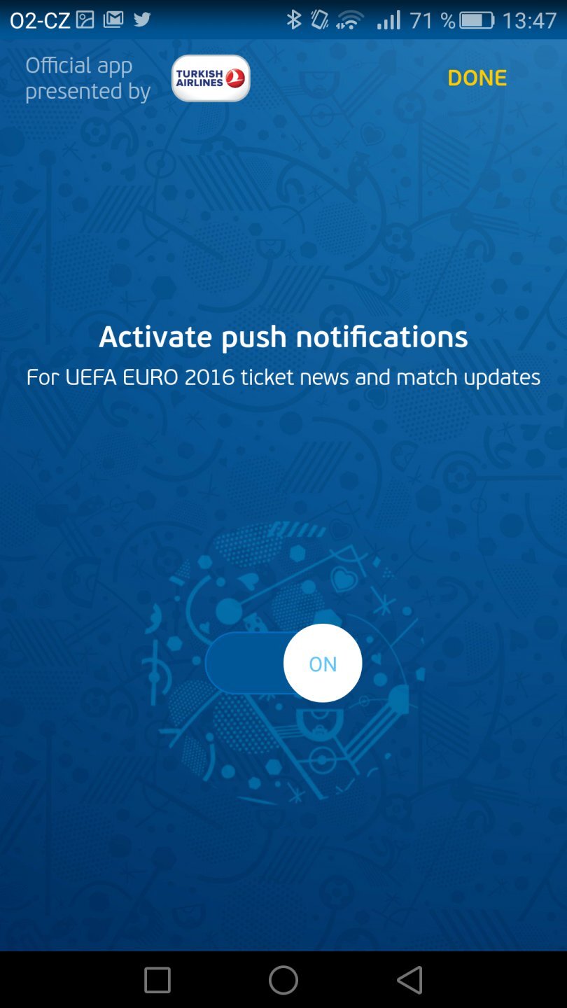 UEFA EURO 2016 Official App