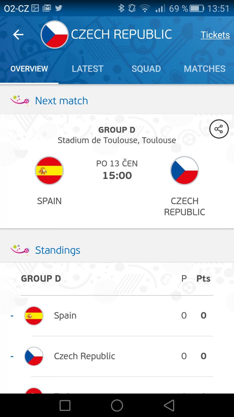 UEFA EURO 2016 Official App