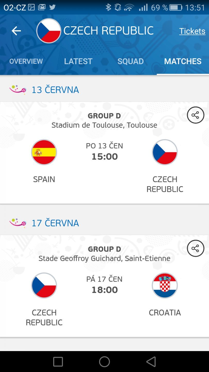 UEFA EURO 2016 Official App