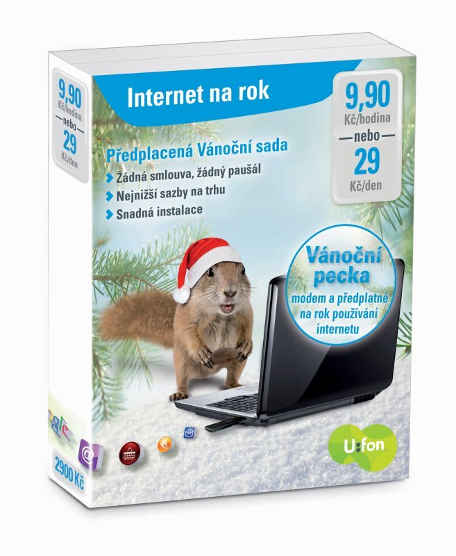 U:fon internet na rok vanoce 2011