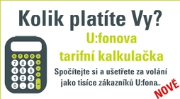 U:fonova tarifní kalkulačka: ušetří vám operátor peníze?