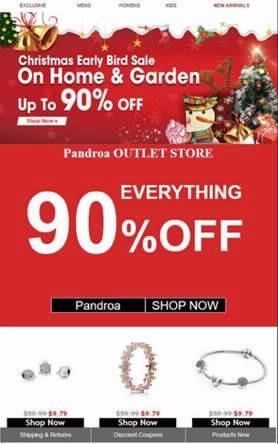 Ukázka phishingového e-mailu