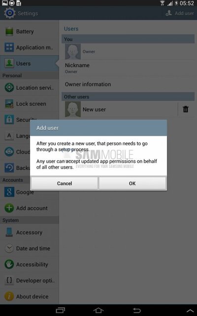 Uniklý firmware s přidanou podporou více uživatelských účtů