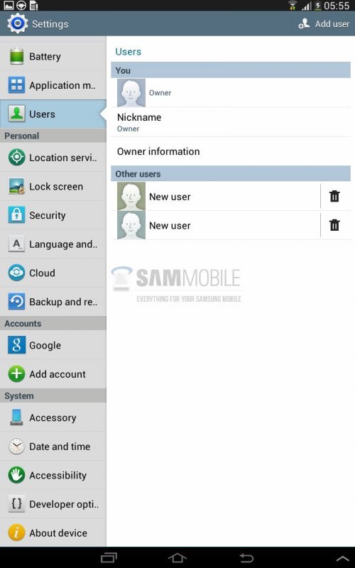 Uniklý firmware s přidanou podporou více uživatelských účtů