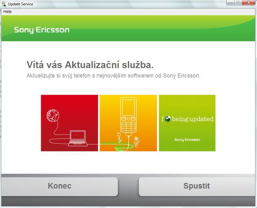 Update pro Sony Ericssony už i na Windows Vista