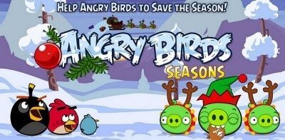 Vánoční Angry Birds Seasons 2011