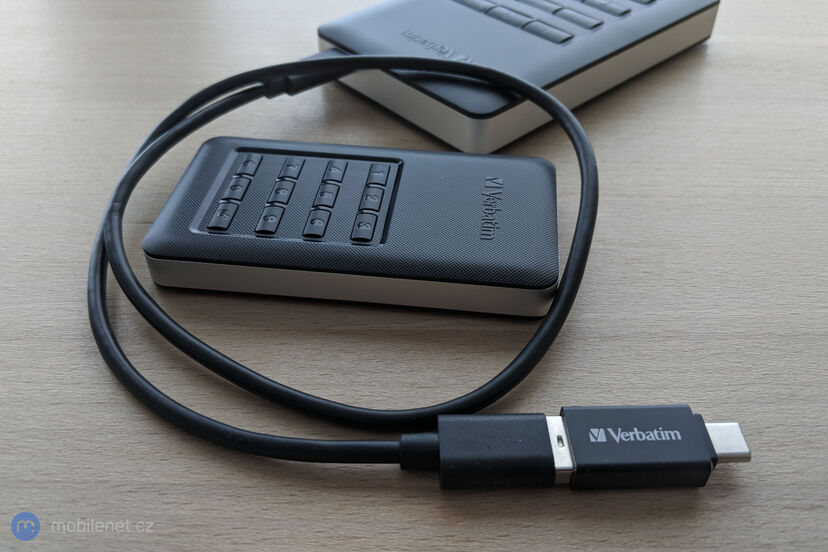Verbatim Secure Portable SSD a HDD úložiště