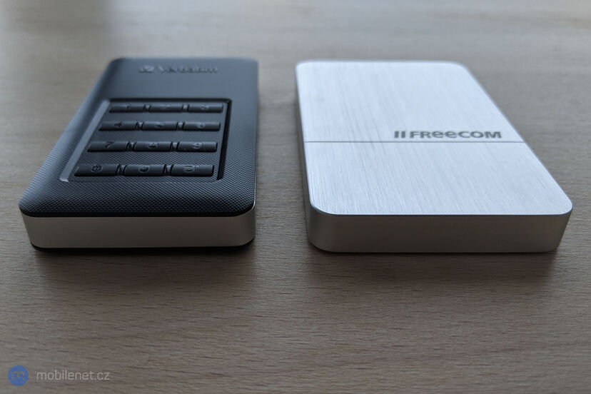 Verbatim Secure Portable SSD a HDD úložiště