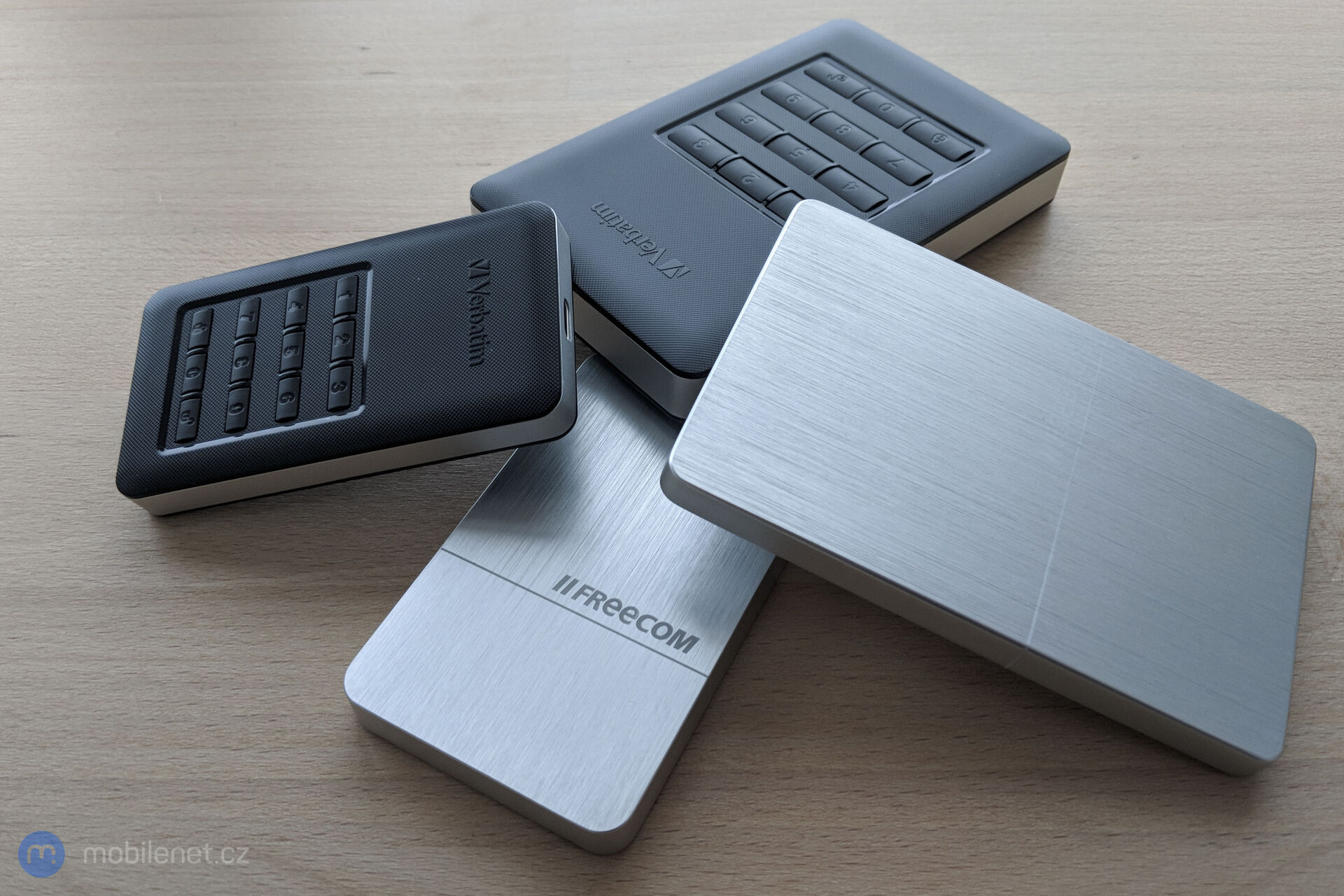 Verbatim Secure Portable SSD a HDD úložiště