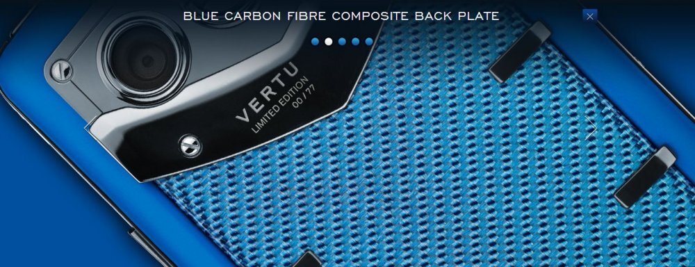 Vertu Constelation Blue