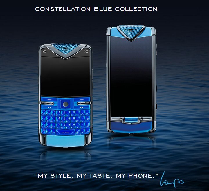 Vertu Constelation Blue