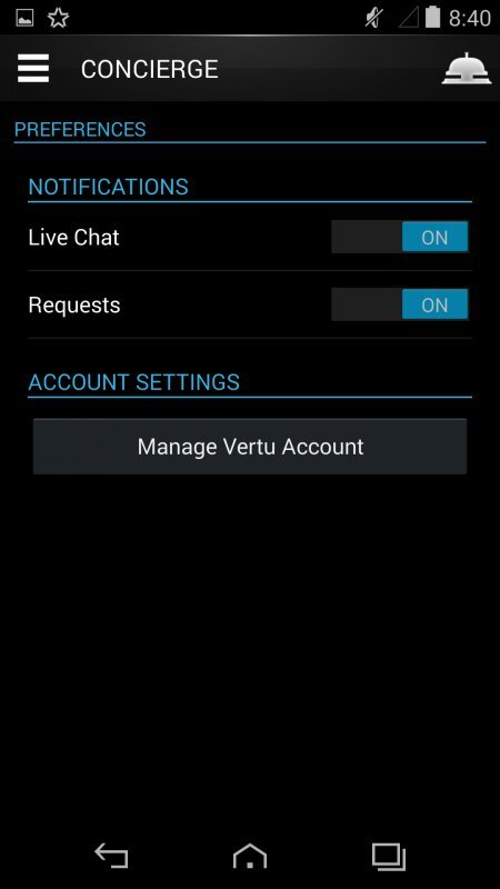 Vertu Signature Touch