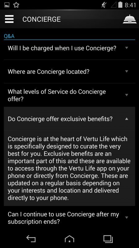 Vertu Signature Touch