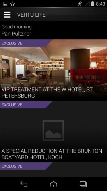 Vertu Signature Touch