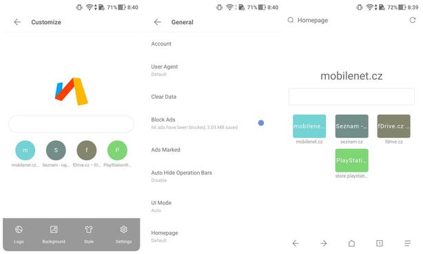 Via Browser – Fast & Light