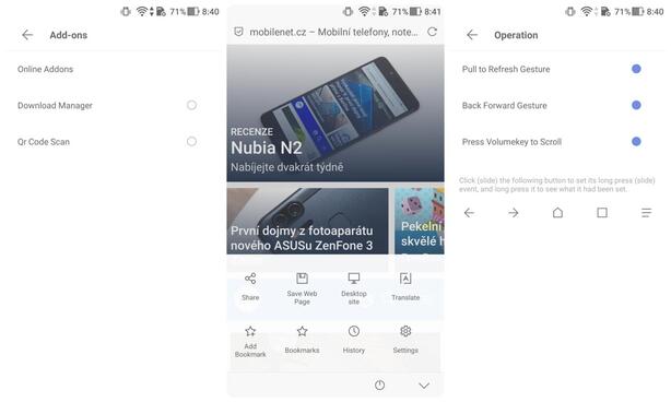 Via Browser – Fast & Light