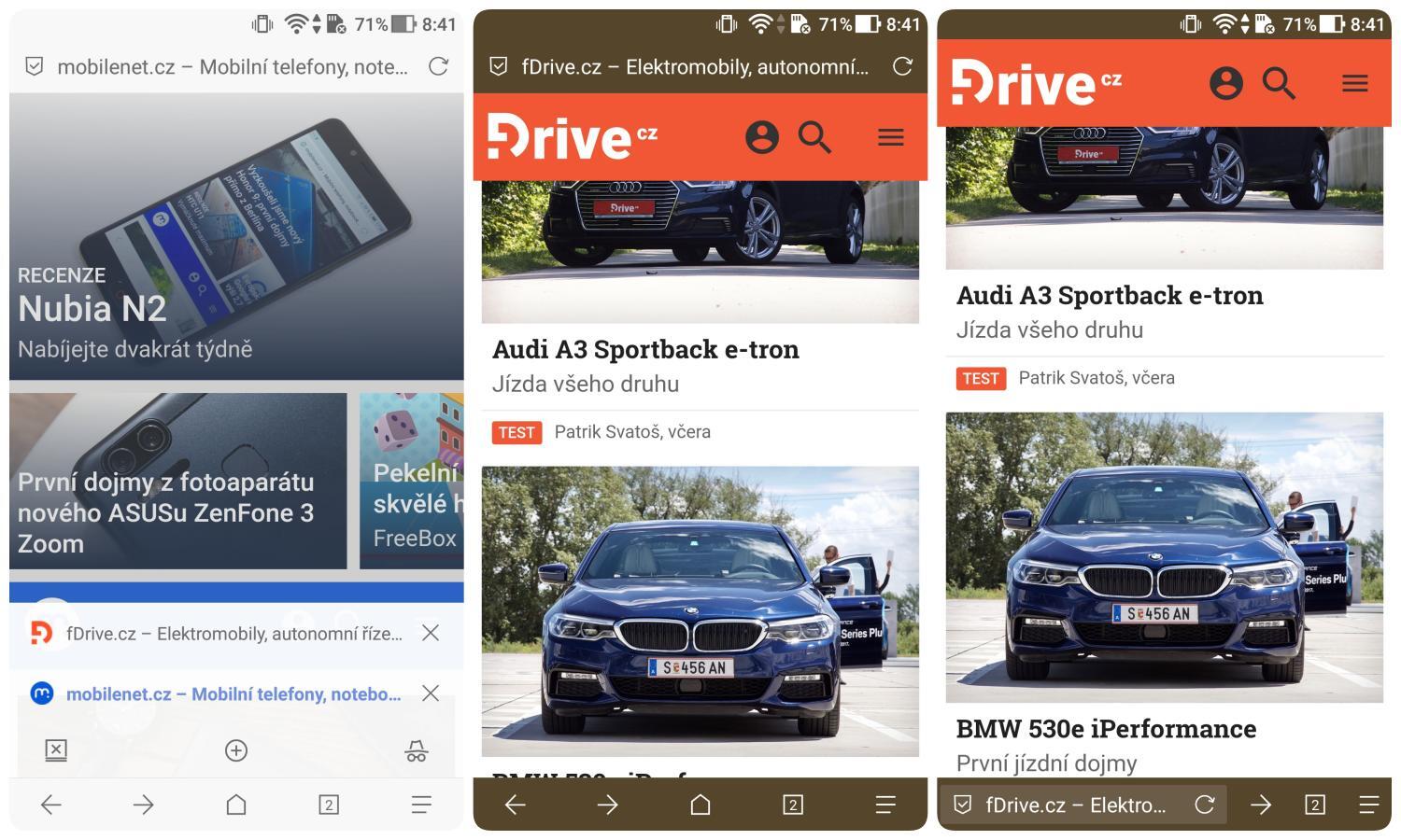 Via Browser – Fast & Light