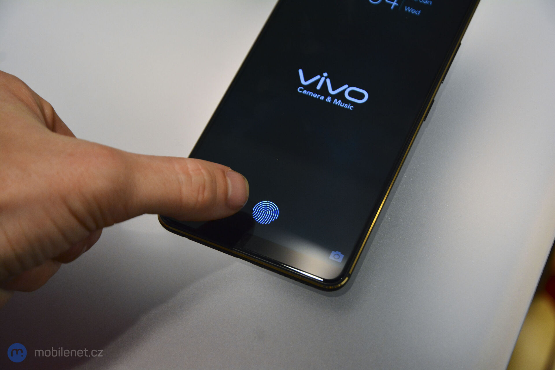 Vivo - čtečka pod displejem