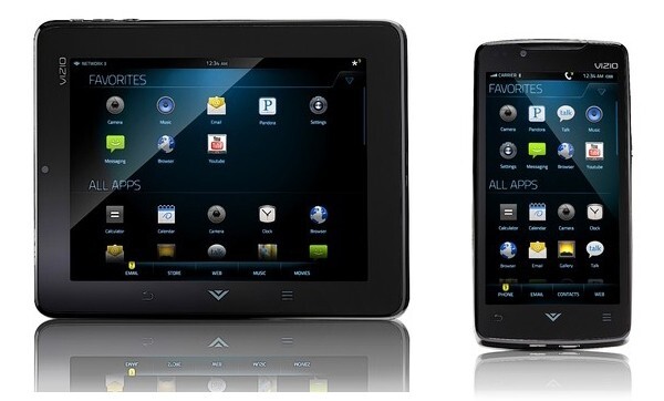 VIZIO VIA Phone a VIA Tablet