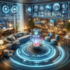 Vizualizace chytré domácnosti podle Copilota