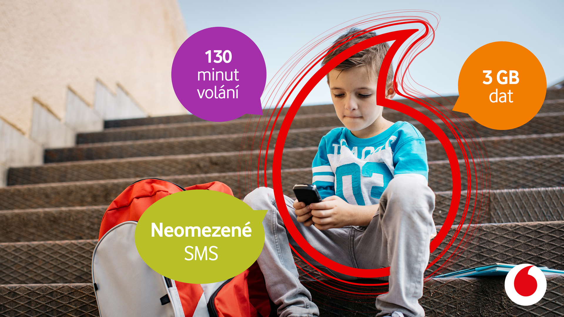 Vodafone dětský tarif