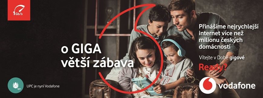 Vodafone gigabitová síť