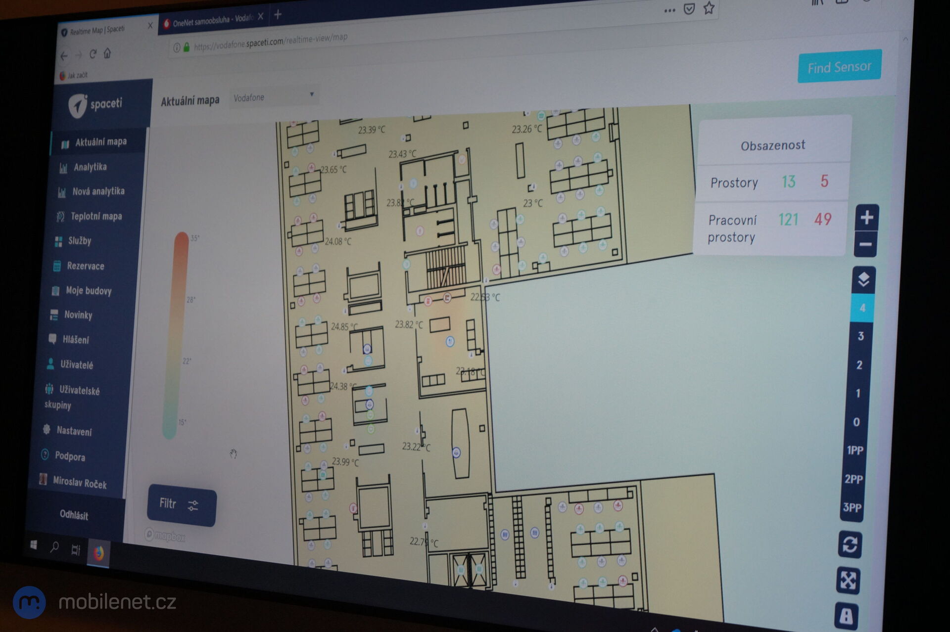 Vodafone kanceláíře