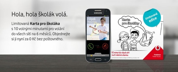 Vodafone Karta pro školáka