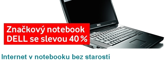 Vodafone nabízí notebook s neomezeným internetem