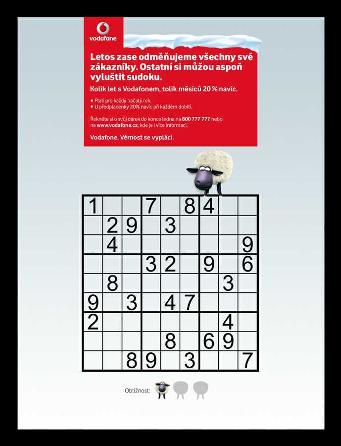 Vodafone o Vánocích nejvíc odmění ty nejvěrnější