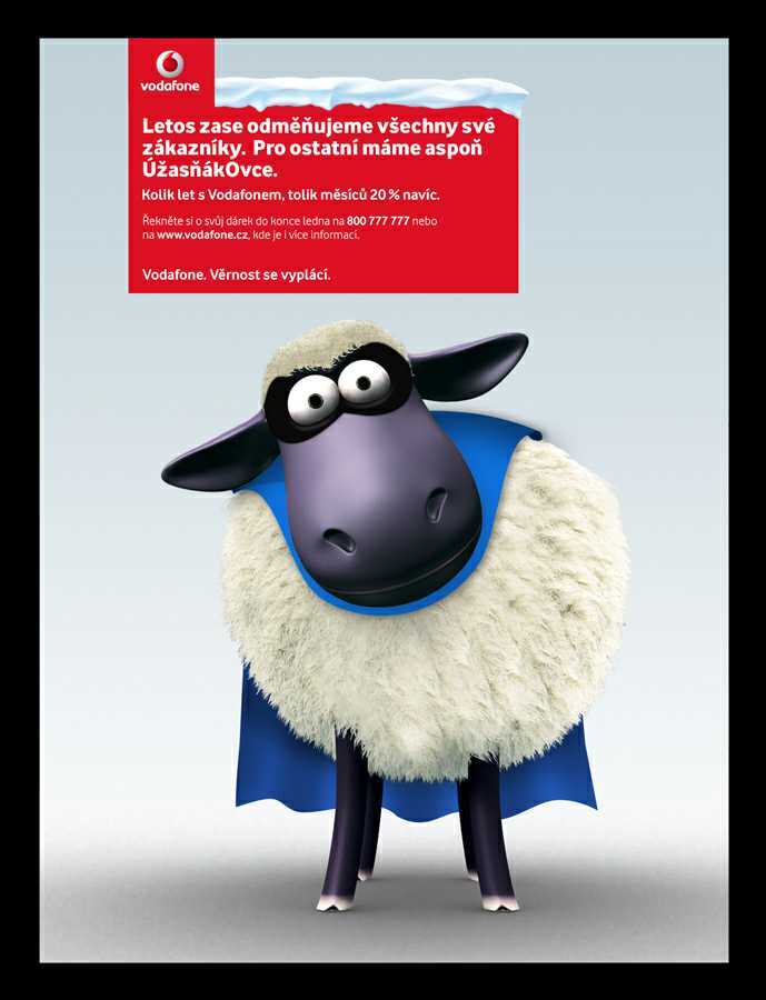 Vodafone o Vánocích nejvíc odmění ty nejvěrnější