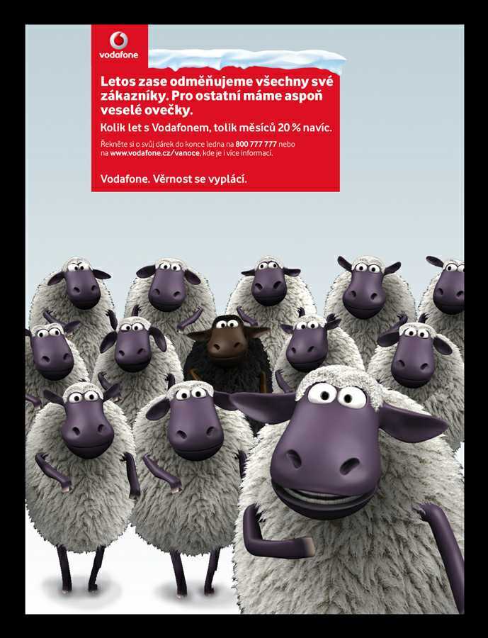 Vodafone o Vánocích nejvíc odmění ty nejvěrnější