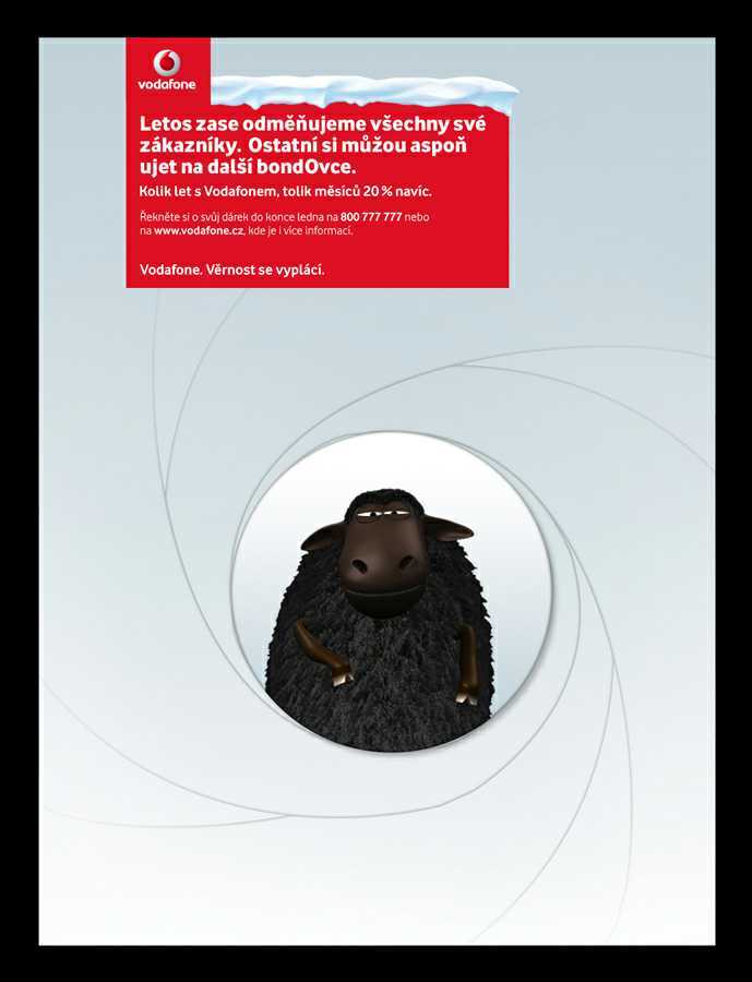 Vodafone o Vánocích nejvíc odmění ty nejvěrnější