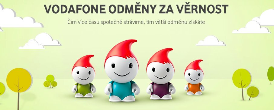 Vodafone Odměna za dobití