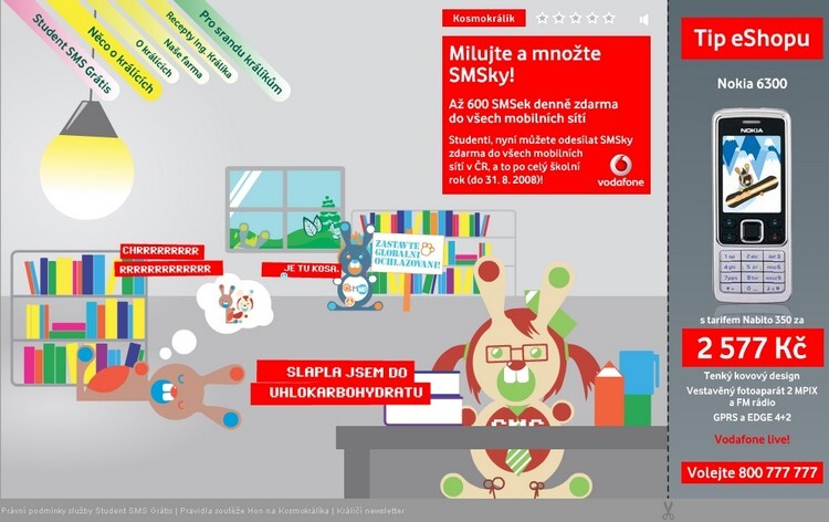 Vodafone prodlouží stávající službu Student SMS Grátis