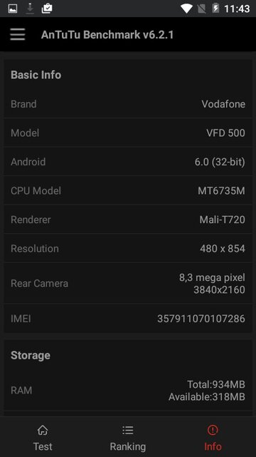 Vodafone Smart turbo 7
