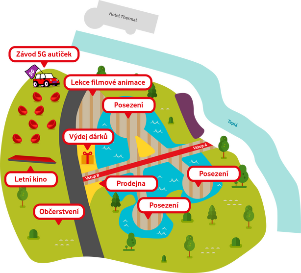 Vodafone v Karlových Varech 2022