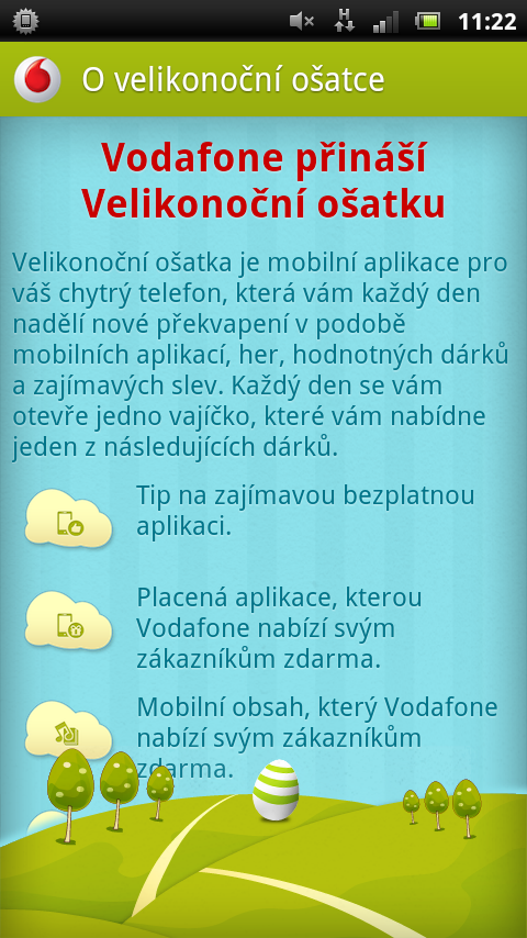 Vodafone vánoční nabídka 2011