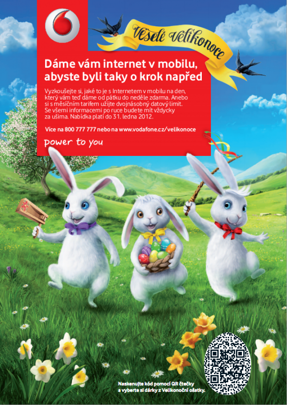 Vodafone vánoční nabídka 2011