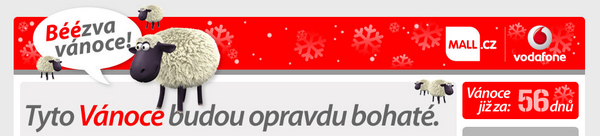Vodafone: Vánoční soutěž o ceny v hodnotě 15 milionů Kč