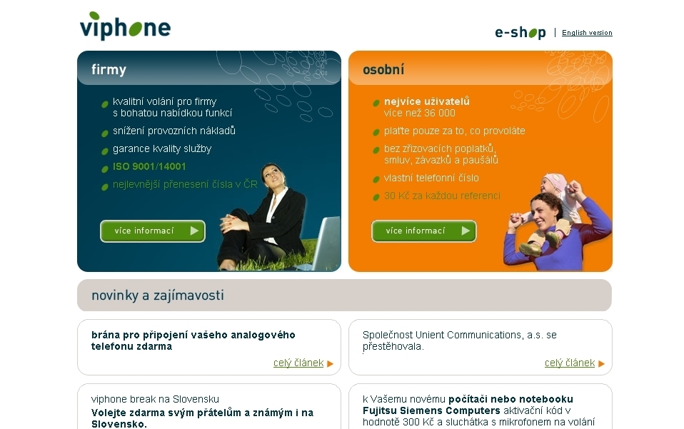 Volání přes internet bez paušálu pro zákazníky na Slovensku