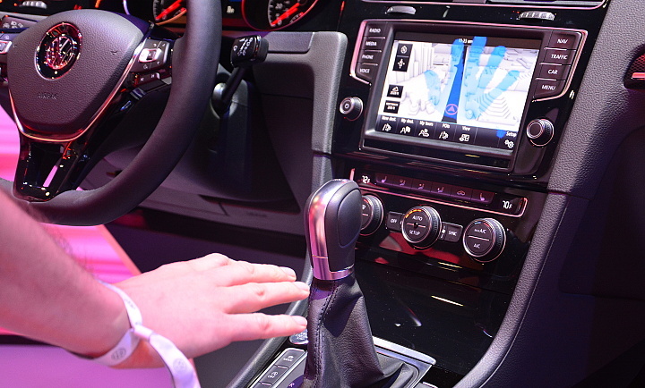 Volkswagen dotykové ovládání na CES