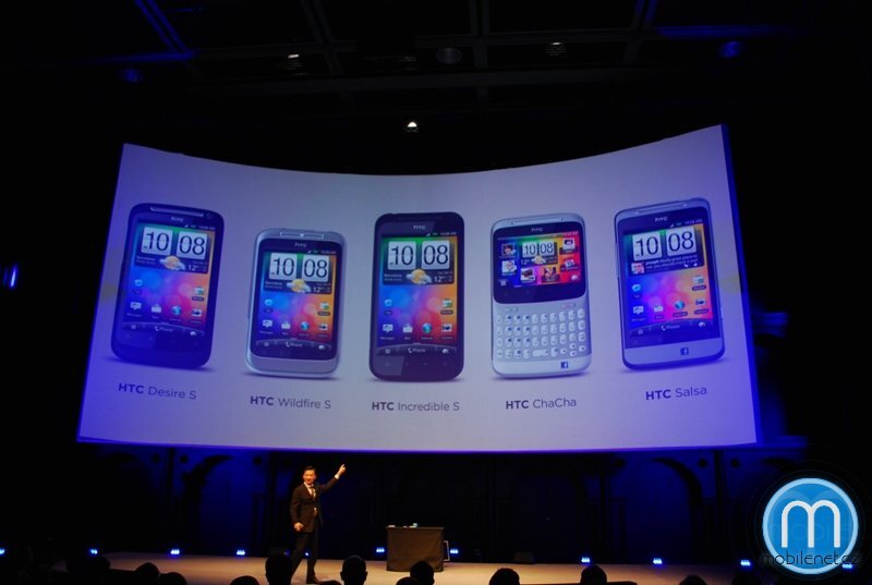 Všechny nově představené HTC telefony