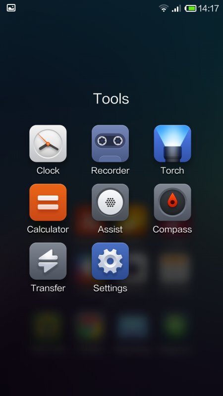 Vzhled prostředí MIUI ROM